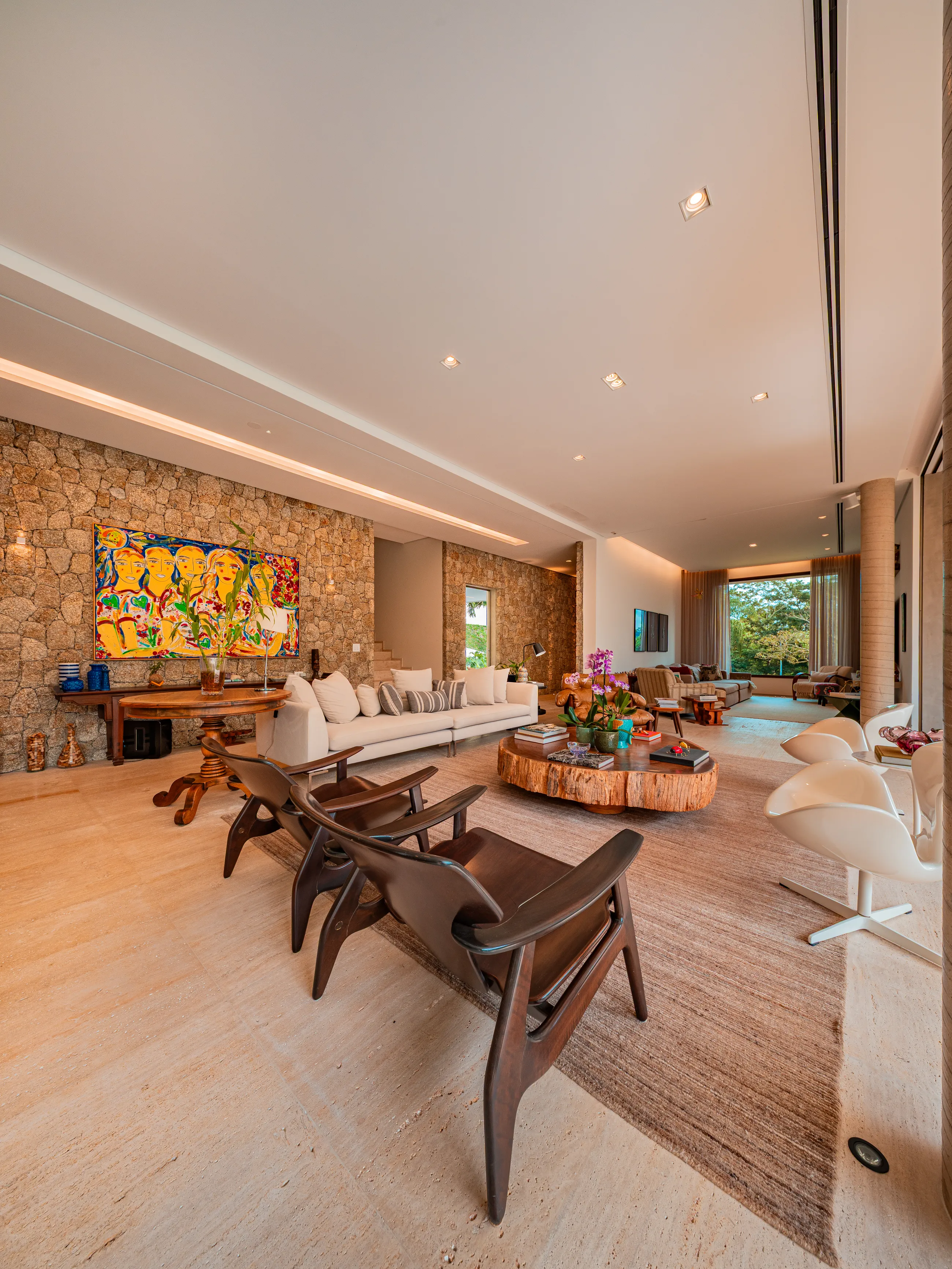 Casa Contemporânea Mobiliada e Decorada no Residencial Tamboré 10