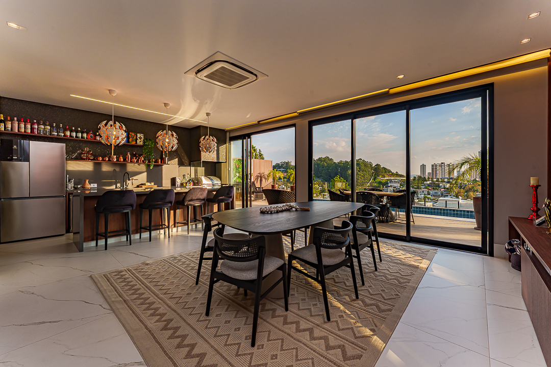 Casa Mobiliada no Villa Solaia com 4 Suítes, Elevador e Vista Panorâmica