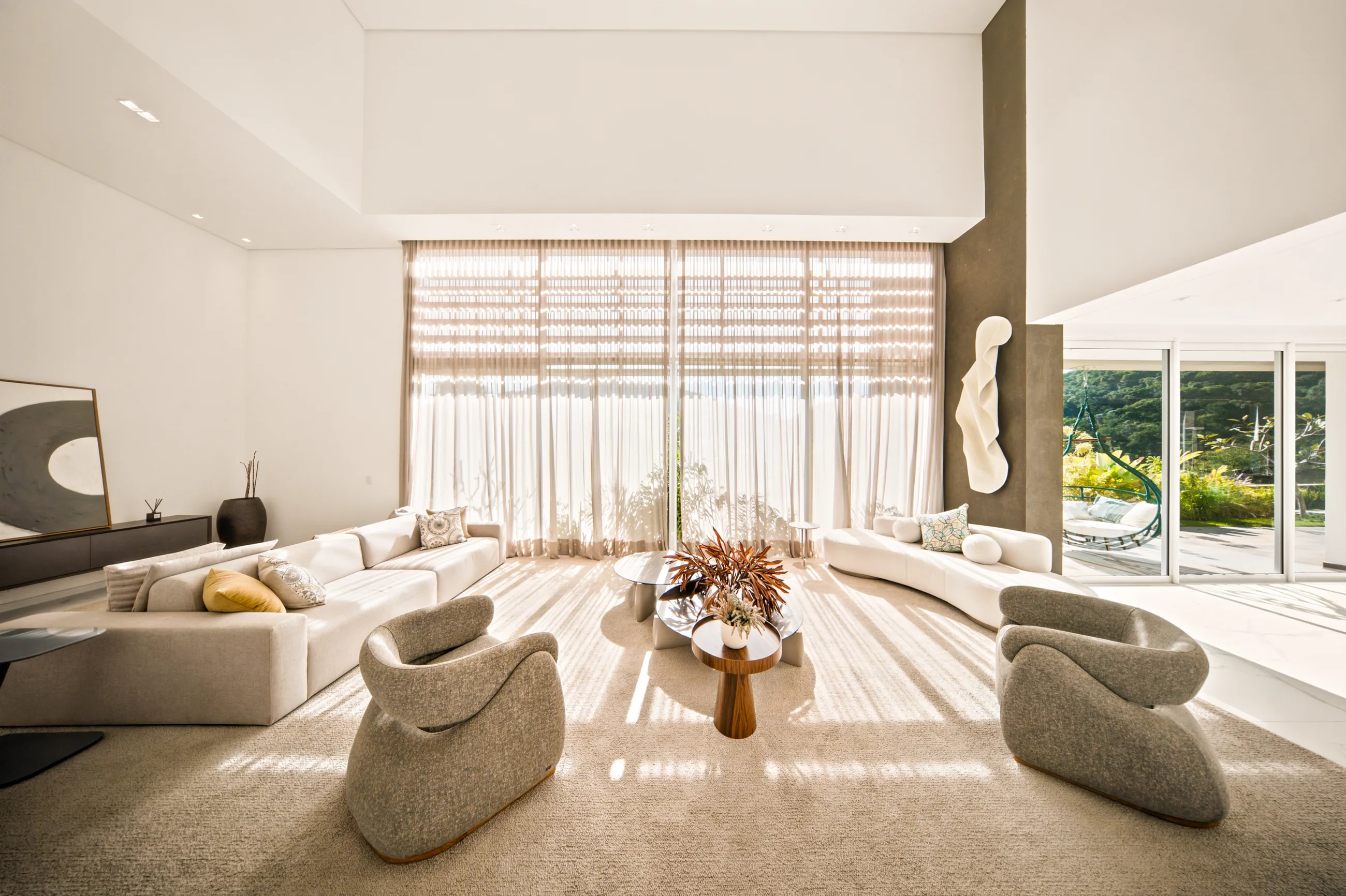 Residência Contemporânea Mobiliada com Vista Permanente para a Montanha no Tamboré 10
