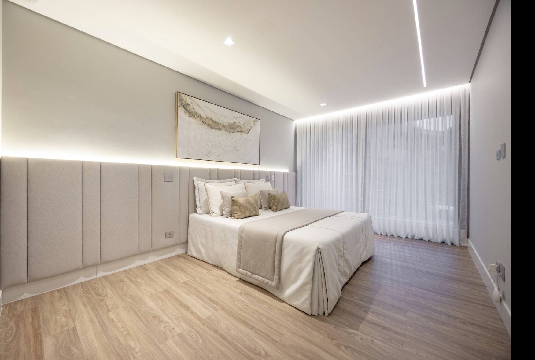 Projeto contemporâneo - Mobiliada e decorada - Residencial Villa Solaia