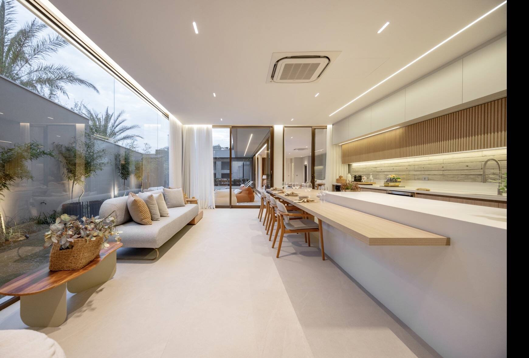 Projeto contemporâneo - Mobiliada e decorada - Residencial Villa Solaia