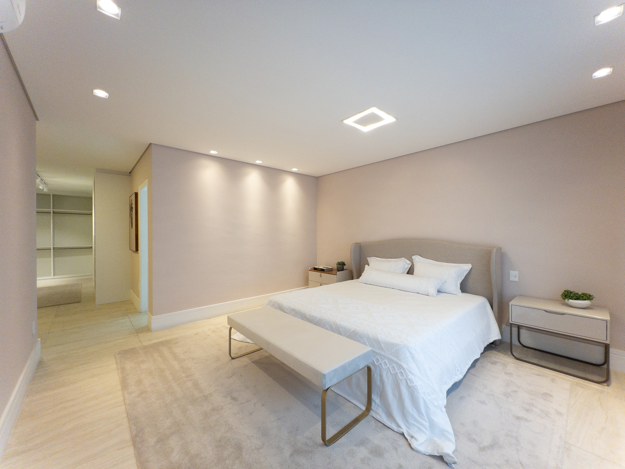 Apartamento mobiliado no centro de Alphaville!