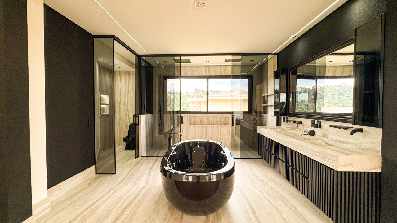 Casa com 4 suítes e arquitetura moderna/contemporânea - Gênesis 2