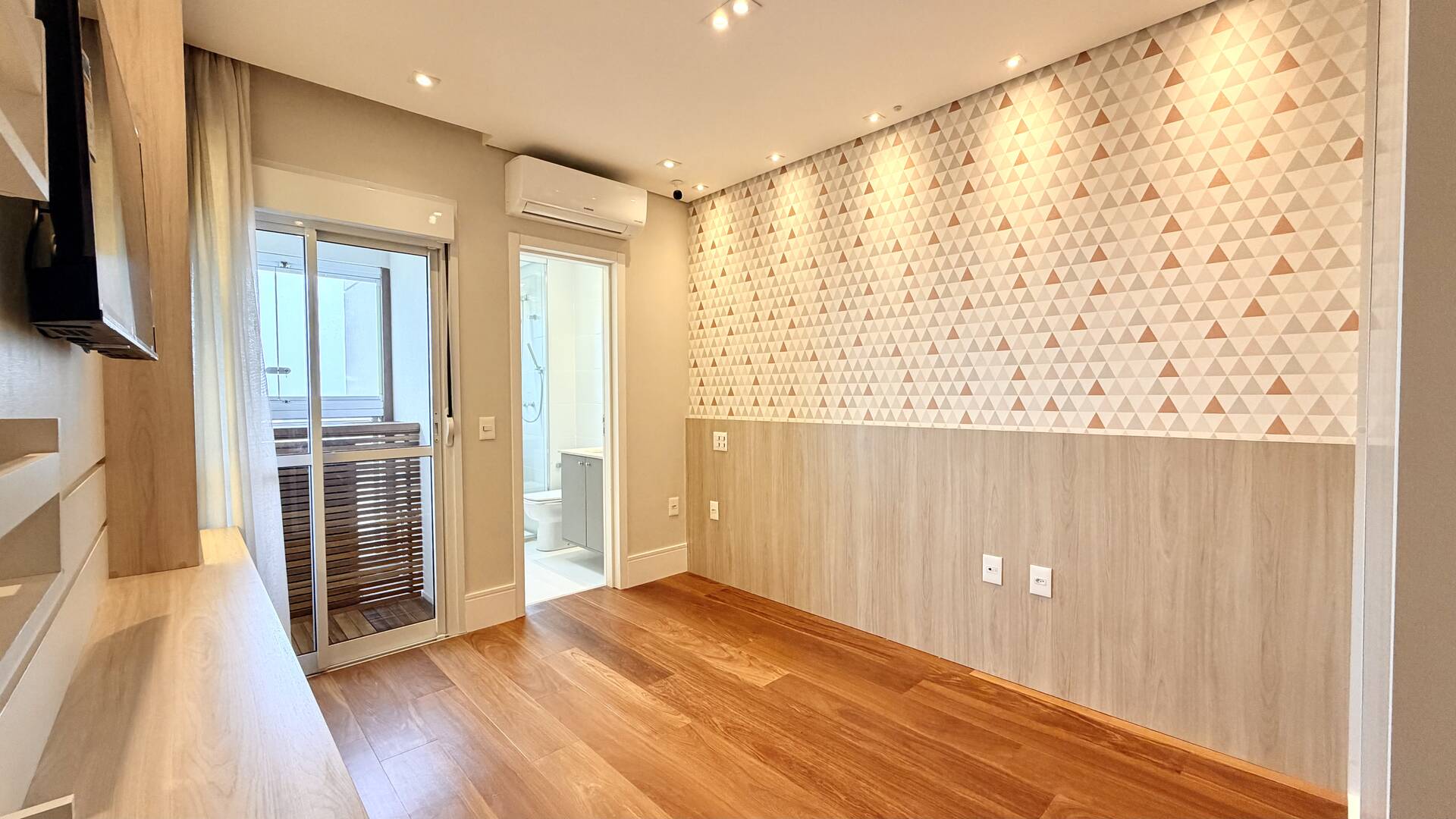 Apartamento mobiliado com 4 suítes e vista permanente para o lago em Alphaville