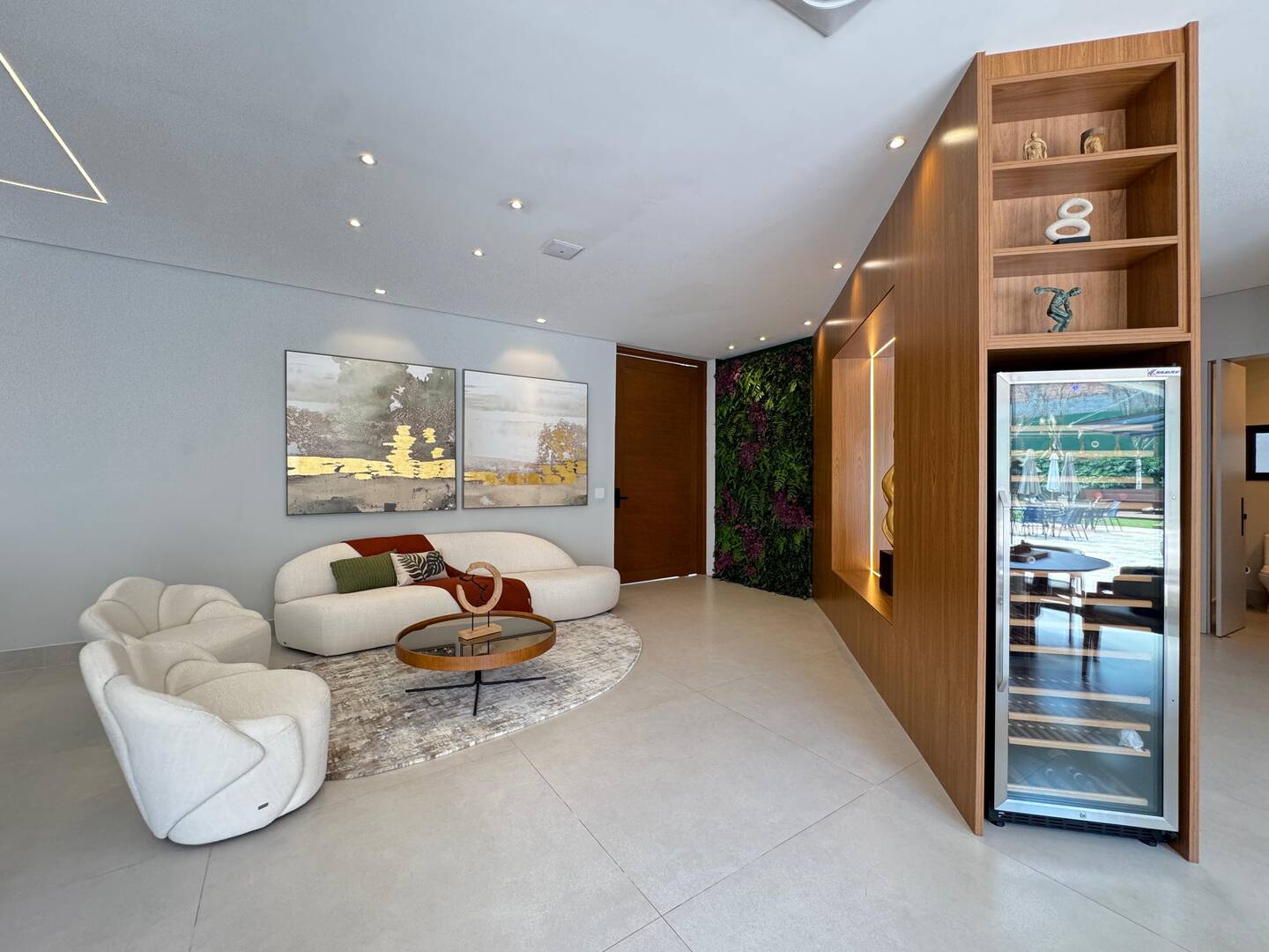 Casa Contemporânea à Venda no Tamboré 1 com 5 Suítes e Lazer Integrado