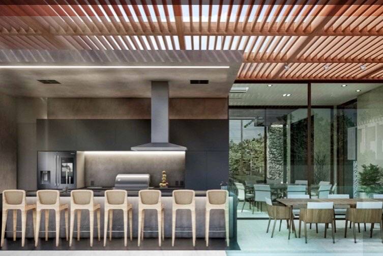 Residência Contemporânea com 2.431m², 4 Suítes, Lazer Completo e Alta Tecnologia