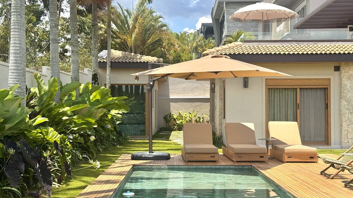 Casa térrea com vista permanente para a reserva à venda no Tamboré 10, Alphaville