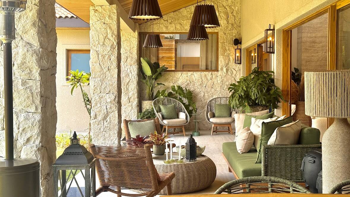 Casa térrea com vista permanente para a reserva à venda no Tamboré 10, Alphaville